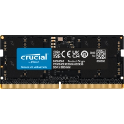 Crucial CT16G56C46S5T модуль памяти 16 GB 1 x 16 GB DDR5 262-pin SO-DIMM Error-correcting code (ECC)
