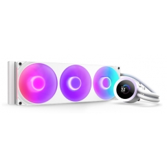 NZXT Kraken Plus 360 RGB Protsessor Kõik-ühes vedelikujahuti Valge 1 tk
