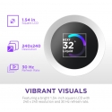 NZXT Kraken Plus 360 RGB Processor All-in-one liquid cooler White 1 pc(s)