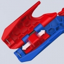 Knipex 16 95 03 SB инструмент для зачистки кабеля Синий, Красный Knipex 16 95 03 SB инструмент для зачистки кабеля Синий, Красный