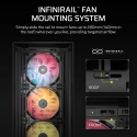 Corsair FRAME 5000D RS ARGB Midi Tower Musta
