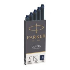 Parker 1950385 sulepea tindisüdamik Must, Sinine 5 tk