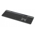 Logitech Signature Slim Solar+ K980 klaviatūra Universalus RD belaidis ryšys + „Bluetooth“ QWERTZ Vo