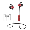 Platinet Premium Bluetooth Sport Headset & Handsfree Bezvadu Sporta Austiņas / MicroSD Karšu Lasītājs / A2DP / Sarkanas