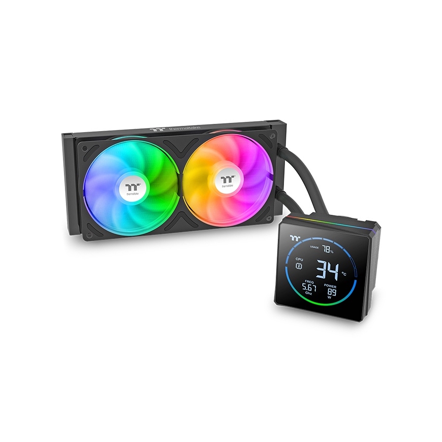 Thermaltake TH240-S V3 ARGB Procesors Universāls