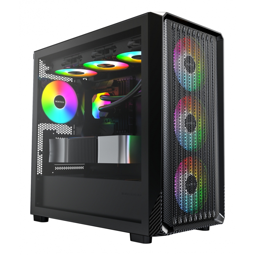 Montech X5M (B) computer case Micro Tower Black – 2