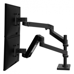 Ergotron LX Pro Series 45-690-292 monitorin kiinnike ja jalusta 68,6 cm (27") Vastaanotto Musta