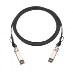 QNAP CAB-DAC30M-SFPP „InfiniBand“ arba pluoštinis optinis kabelis 3 m SFP+ DAC Juoda