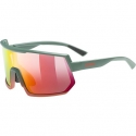 Uvex sportstyle 235 Multi-sport glasses Unisex Semi rimless Green, Red Uvex sportstyle 235 Multi-sport glasses Unisex Semi rimless Green, Red