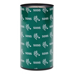 Zebra 5095 Resin termiskā lente 450 m Melns