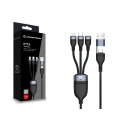 Conceptronic ETTA06B15 USB kabelis USB 2.0 1,5 m USB C USB C/Micro-USB B/Lightning Juoda Conceptronic ETTA06B15 USB kabelis USB 2.0 1,5 m USB C USB C/Micro-USB B/Lightning Juoda