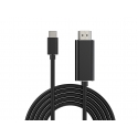 Conceptronic ABBY04B vaizdo kabelio adapteris 2 m C tipo USB HDMI Conceptronic ABBY04B vaizdo kabelio adapteris 2 m C tipo USB HDMI