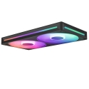 NZXT RF-U28HF-B1 Datora dzesēšanas sistēma Datora korpusam Ventilators Melns 1 pcs NZXT RF-U28HF-B1 Datora dzesēšanas sistēma Datora korpusam Ventilators Melns 1 pcs