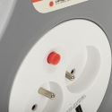 Montis Przedłużacz domowy zwijany z USB 10m MT188 2 AC outlet(s) Montis Przedłużacz domowy zwijany z USB 10m MT188 2 AC outlet(s)