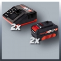 Einhell GE-CM 43 Li M Kit Толкаемая газонокосилка Аккумулятор Черный, Серый, Красный