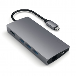 Satechi Multi-Port Adapter V2 Dock st. USB 3.2 Gen 1 (3.1 Gen 1) Type-C Hall