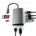 Satechi Multi-Port Adapter V2 Dock st. USB 3.2 Gen 1 (3.1 Gen 1) Type-C Hall