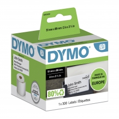 DYMO LW - Ajanvarauskortit/nimikortit - 51 x 89 mm - S0929100