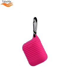 Apple Ultra-thin Lined Soft Silicone Protective Case for AirPods Pink
