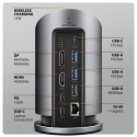 Axagon HMC-WL9 док-станция для ноутбука Проводная USB 3.2 Gen 2 (3.1 Gen 2) Type-C Серый Axagon HMC-WL9 док-станция для ноутбука Проводная USB 3.2 Gen 2 (3.1 Gen 2) Type-C Серый