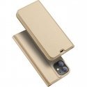 Dux Ducis Premium sērijas Skin Pro Magnētiskās fiksācijas sāniski atverams maks priekš Apple iPhone 12 / 12 Pro Zeltains Dux Ducis Premium sērijas Skin Pro Magnētiskās fiksācijas sāniski atverams maks priekš Apple iPhone 12 / 12 Pro Zeltains