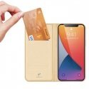 Dux Ducis Premium line Skin Pro Magnetic book case for Apple iPhone 12 / 12 Pro Gold Dux Ducis Premium line Skin Pro Magnetic book case for Apple iPhone 12 / 12 Pro Gold