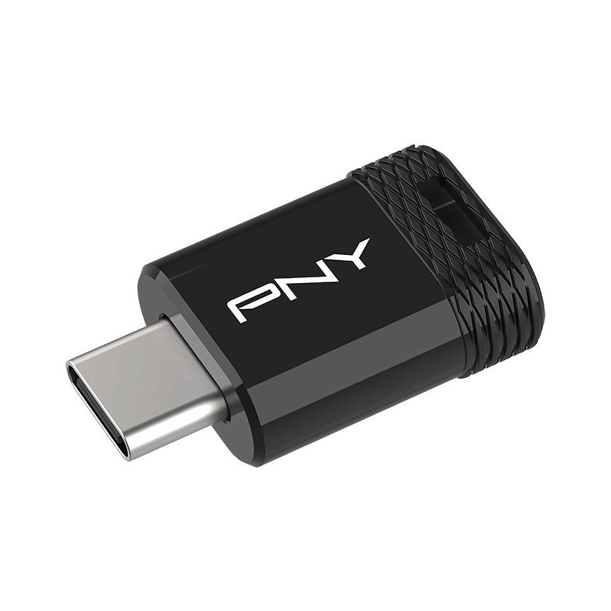 PNY Elite-X USB atmintukas 64 GB C tipo USB 3.2 Gen 1 (3.1 Gen 1) Juoda