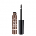 Essence Make Me Brow Eyebrow Gel Mascara Uzacu tuša 02 browny brows 3,8 ml Essence Make Me Brow Eyebrow Gel Mascara Uzacu tuša 02 browny brows 3,8 ml
