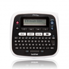 Brother PT-D200BWVP etiķešu printeris Termālā pārsūtīšana 180 x 180 DPI 20 mm/sec TZe