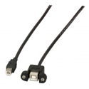 EFB Elektronik K5293SW.1V2 USB cable USB 2.0 1 m USB B Black EFB Elektronik K5293SW.1V2 USB cable USB 2.0 1 m USB B Black