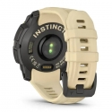 Garmin Instinct 3 AMOLED 3,05 cm (1.2") 45 mm Цифровой 390 x 390 пикселей Сенсорный экран Бежевый, С