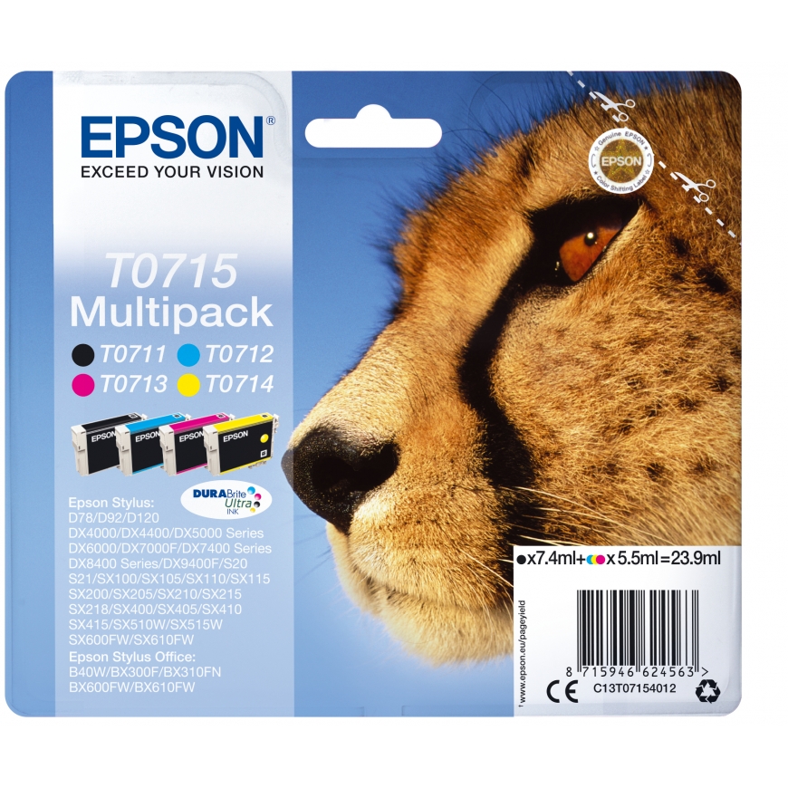 Epson T0715 tintes kārtridžs 1 pcs