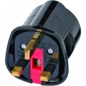 Brennenstuhl Travel Adapter earthed/GB elektriskās kontaktdakšas adapters G tips (UK) Tips F Melns Brennenstuhl Travel Adapter earthed/GB elektriskās kontaktdakšas adapters G tips (UK) Tips F Melns
