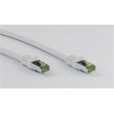Goobay CAT 8.1 S/FTP patch cord, AWG 26, white, 0.5m Goobay CAT 8.1 S/FTP patch cord, AWG 26, white, 0.5m