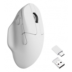 Keychron M7-A24 pele Mājas Abām rokām RF Wireless + Bluetooth + USB Type-C Optisks 30000 DPI