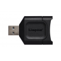 Kingston Technology MobileLite Plus karšu lasītājs USB 3.2 Gen 1 (3.1 Gen 1) Type-A Melns Kingston Technology MobileLite Plus karšu lasītājs USB 3.2 Gen 1 (3.1 Gen 1) Type-A Melns