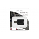 Kingston Technology MobileLite Plus kortinlukija USB 3.2 Gen 1 (3.1 Gen 1) Type-A Musta Kingston Technology MobileLite Plus kortinlukija USB 3.2 Gen 1 (3.1 Gen 1) Type-A Musta