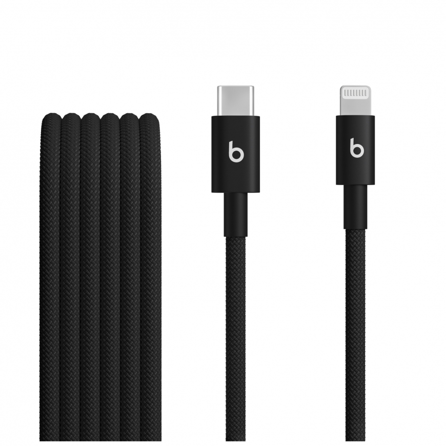 Apple Beats 1,5 m Musta