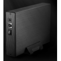 Axagon EE35-XA3 saugojimo diskų korpusas HDD korpusas Juoda 3.5" Axagon EE35-XA3 saugojimo diskų korpusas HDD korpusas Juoda 3.5"