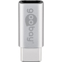Goobay 56636 cable gender changer USB-C USB 2.0 Micro-B Silver Goobay 56636 cable gender changer USB-C USB 2.0 Micro-B Silver