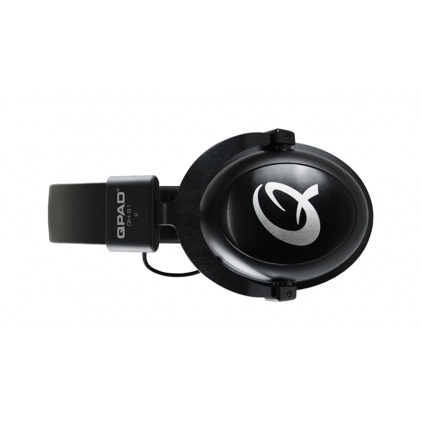 QPAD QH-91 Austiņas Vadu Speļu Melns – 2