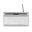 BakkerElkhuizen S-board 840 näppäimistö Office USB QWERTY Englanti (US) Vaaleanharmaa, Valkoinen BakkerElkhuizen S-board 840 näppäimistö Office USB QWERTY Englanti (US) Vaaleanharmaa, Valkoinen