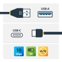 StarTech.com USB31AC50CM USB kabelis USB 3.2 Gen 2 (3.1 Gen 2) 0,5 m USB A USB C Melns StarTech.com USB31AC50CM USB kabelis USB 3.2 Gen 2 (3.1 Gen 2) 0,5 m USB A USB C Melns