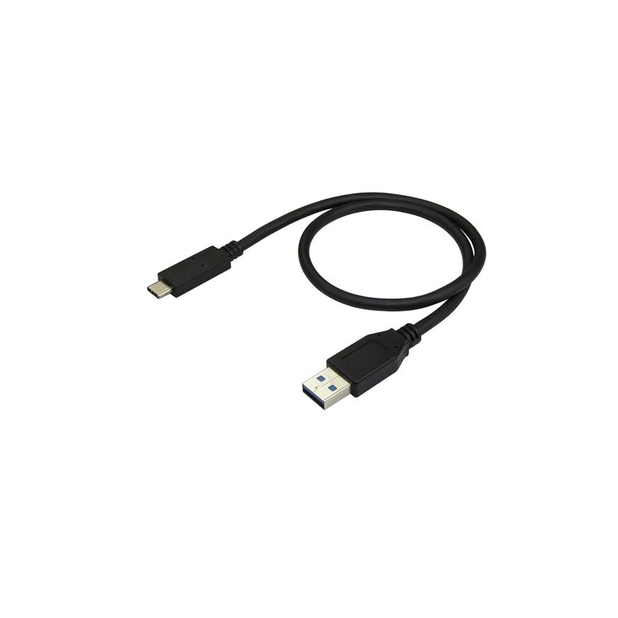 StarTech.com USB31AC50CM USB kabelis USB 3.2 Gen 2 (3.1 Gen 2) 0,5 m USB A USB C Juoda – 4