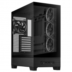 ASUS A31 Plus TG ARGB BLACK Midi Tower Must