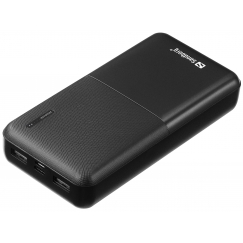 Sandberg 320-42 akupank Liitiumpolümeer (LiPo) 20000 mAh Must