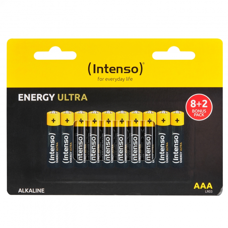 Intenso 7501910 buitinė baterija Vienkartinė baterija AAA Šarminis – 4
