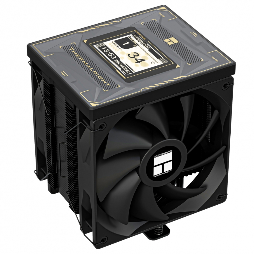 Thermalright Burst Assassin 120 Vision Suoritin Jäähdytyslevy/jäähdytin 12 cm Musta