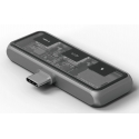Satechi ST-HXRSDM knyginių kompiuterių dokas / jungčių replikatorius Prijungimas USB 3.2 Gen 2 (3.1 Satechi ST-HXRSDM knyginių kompiuterių dokas / jungčių replikatorius Prijungimas USB 3.2 Gen 2 (3.1