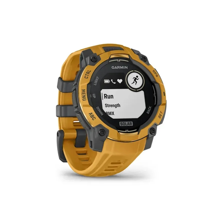Garmin Instinct 3 3.05 cm (1.2") 45 mm Digital 176 x 176 pixels Touchscreen Yellow, Grey Wi-Fi GPS ( – 2